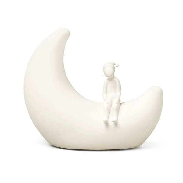 Luce notturna per bambini avorio Moon Off-White – Cam Cam Copenhagen