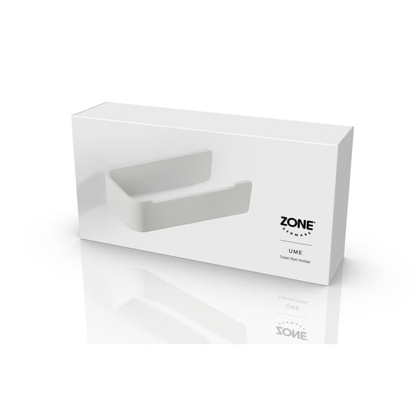 Porta carta igienica da parete bianco in metallo Ume – Zone-image-3