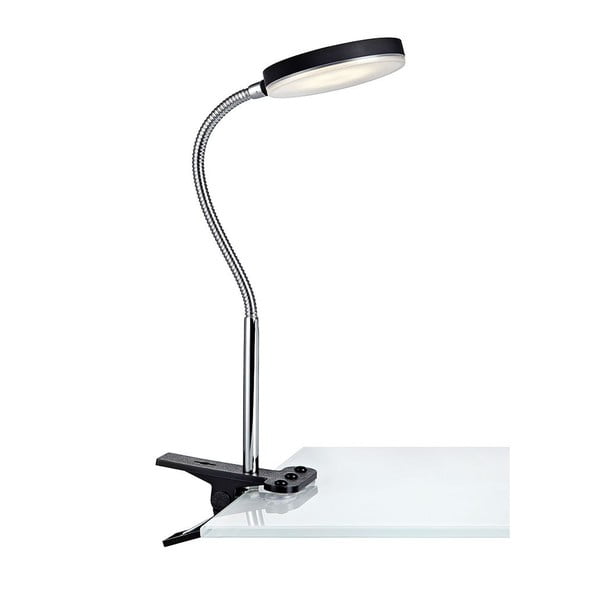 Lampada da tavolo a LED nera con clip Flex - Markslöjd