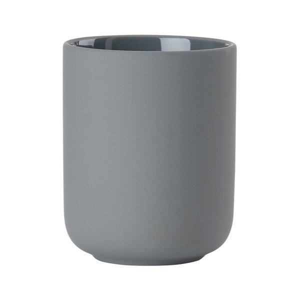 Bicchiere grigio per spazzolino da denti UME - Zone
