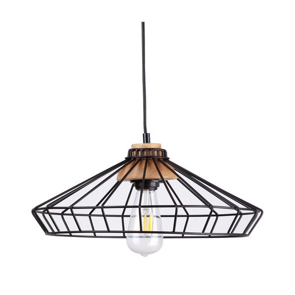 Lampada a sospensione nera Culla, ø 16 cm - sømcasa