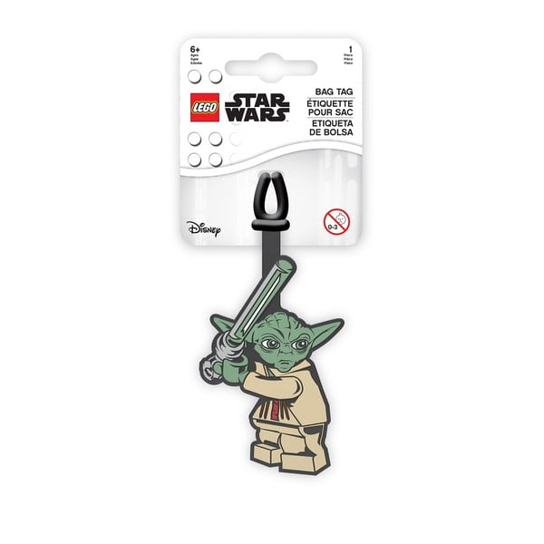 Etichetta per bagagli Yoda Star Wars - LEGO®-image-1