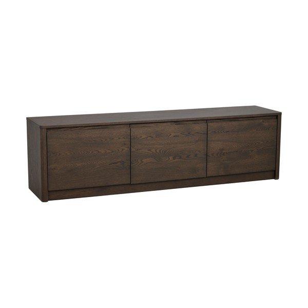 Credenza colore naturale scuro con effetto rovere 180x50x40 cm Melstone – Rowico