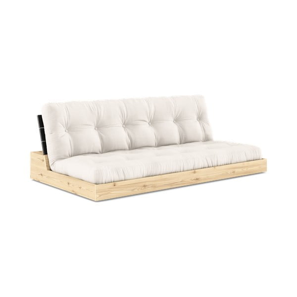 Divano letto crema 196 cm Base - Karup Design