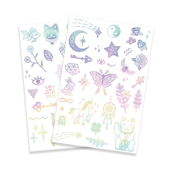 Tatuaggi per bambini Rainbow Happiness - Djeco