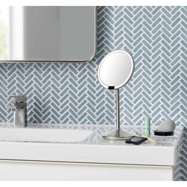 Specchio per make-up con illuminazione/con ingrandimento (10x) ø 12 cm Travel – simplehuman-image-3