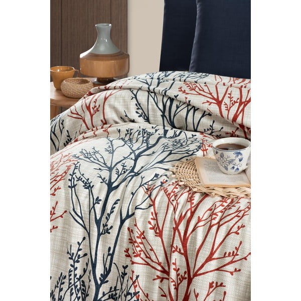 Copriletto in cotone 200x230 cm Pique - Mila Home-image-1