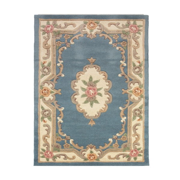 Tappeto in lana blu 75x150 cm Aubusson - Flair Rugs