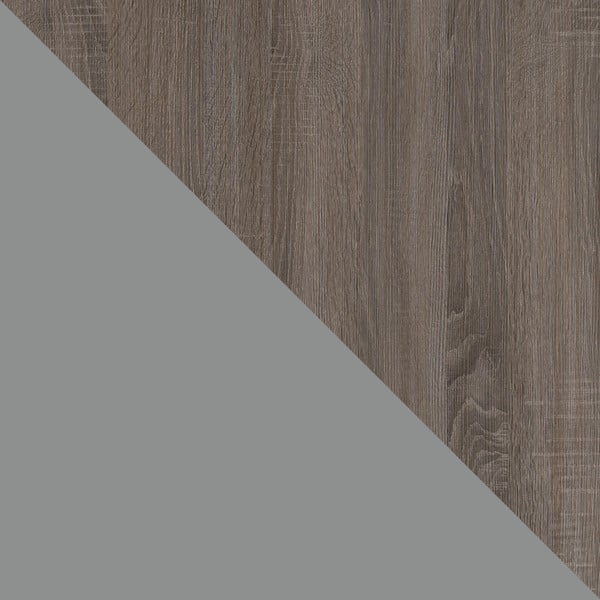 Tavolino grigio effetto rovere naturale 89x89 cm Carver - Støraa-image-3