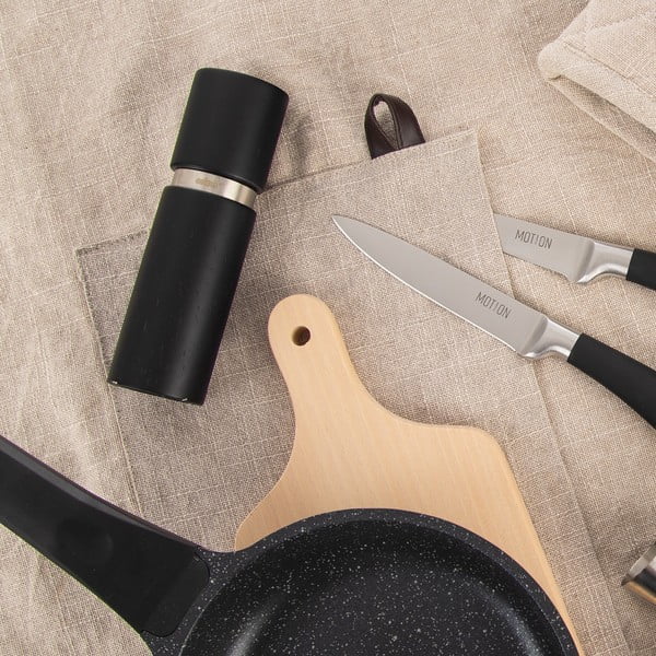 Macinino di legno per il pepe e il sale Black - Orion-image-3