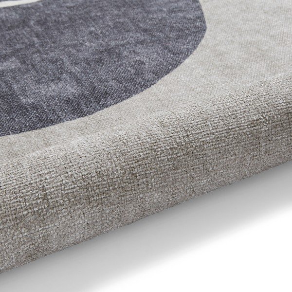 Runner in misto cotone grigio lavabile 60x170 cm Whisper - Think Rugs-image-3