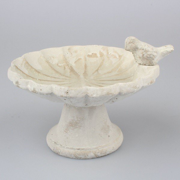 Šedé betonové pítko pro ptáčky Dakls 