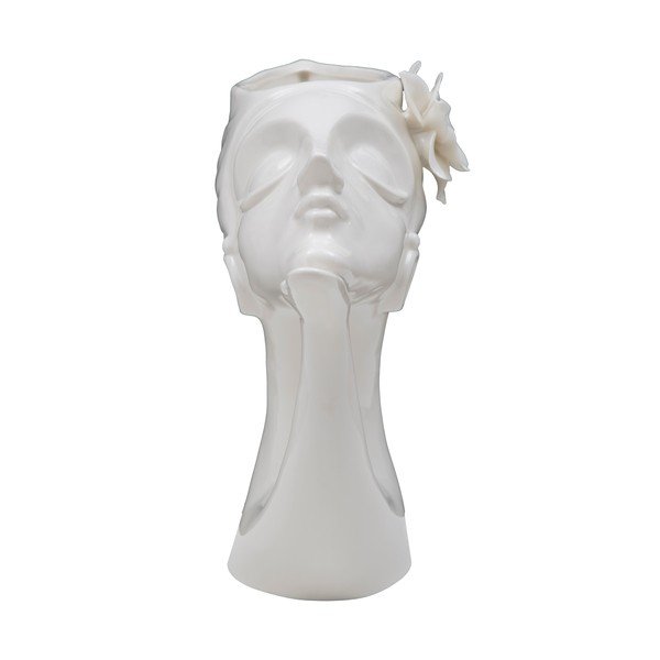 Vaso in porcellana bianca Woman - Mauro Ferretti-image-2