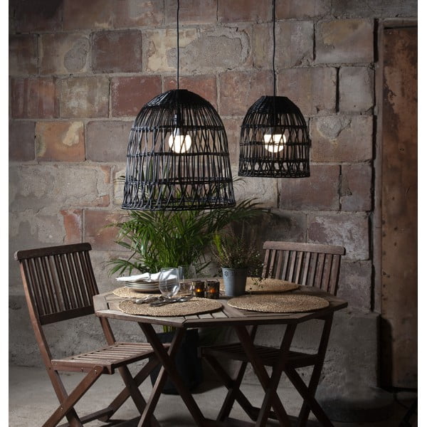 Paralume nero ø 48 cm Knute - Star Trading-image-3