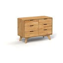 Cassettiera bassa in rovere 90x63 cm Greg - The Beds