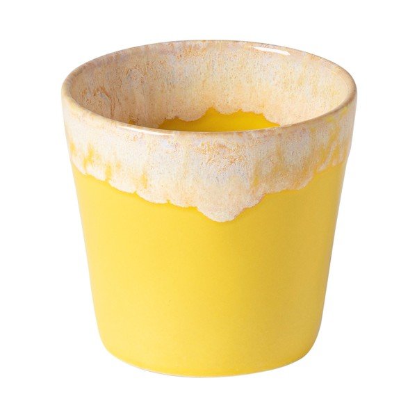 Tazza in gres giallo e bianco 210 ml Grespresso - Costa Nova