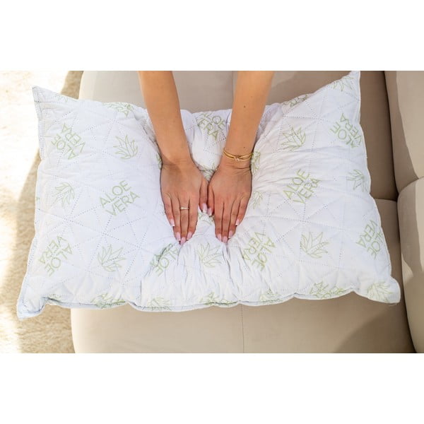 Cuscino con imbottitura in memory foam 45x75 cm Luxury Aloe Vera - B.E.S.-image-1