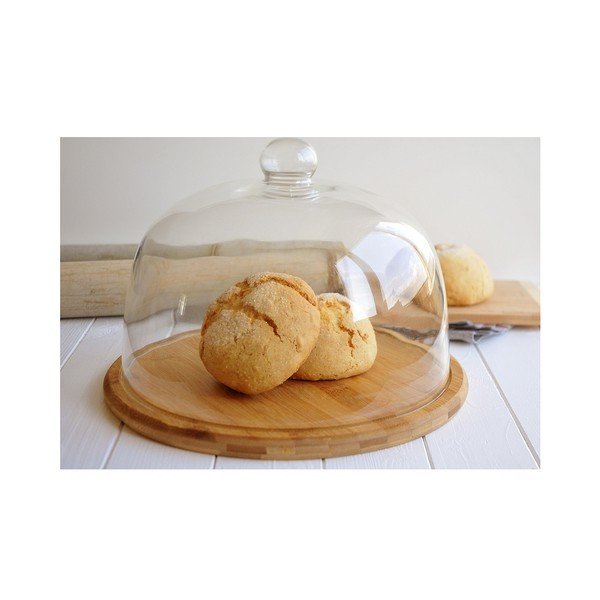 Tagliere in bambù con coperchio in vetro Focus - Bambum-image-1