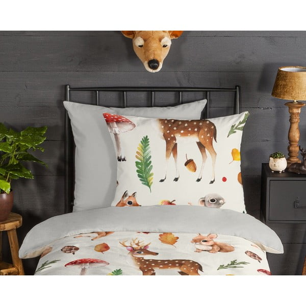 Biancheria da letto per bambini in flanella per letto singolo 140x200 cm - Good Morning-image-2