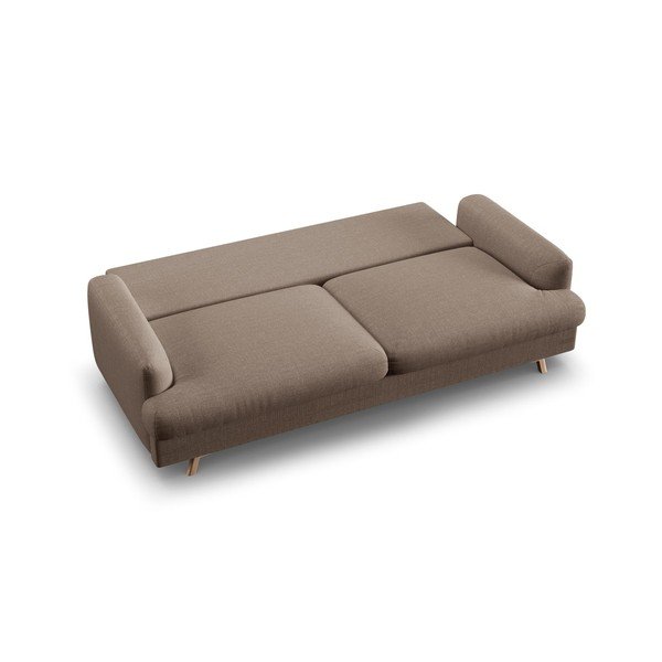 Divano grigio tortora allungabile/con contenitore 233 cm Naomi – Micadoni -image-4