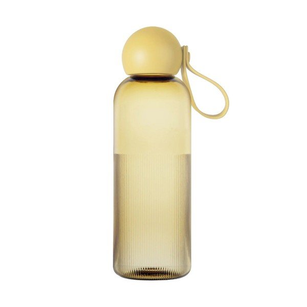 Bottiglia bottiglia da viaggio gialla in plastica riciclata 600 ml Ture – Sagaform