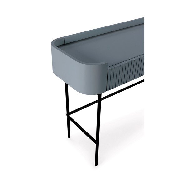 Tavolo consolle blu 40x120 cm Willa – MOME-image-4