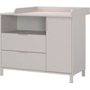 Cassettiera per bambini color crema con fasciatoio 115x102x77 cm Alkmaar – Germania