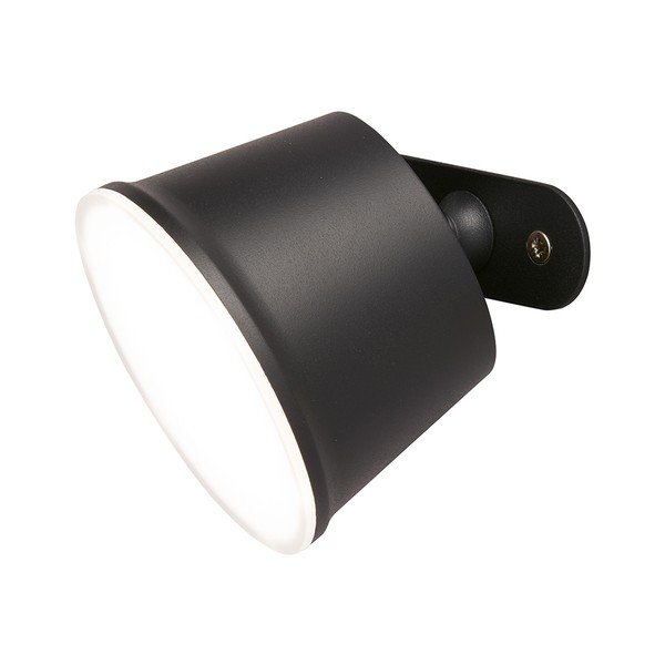 Lampada da tavolo a LED nera con paralume in metallo (altezza 34 cm) Voet - Fischer & Honsel-image-2