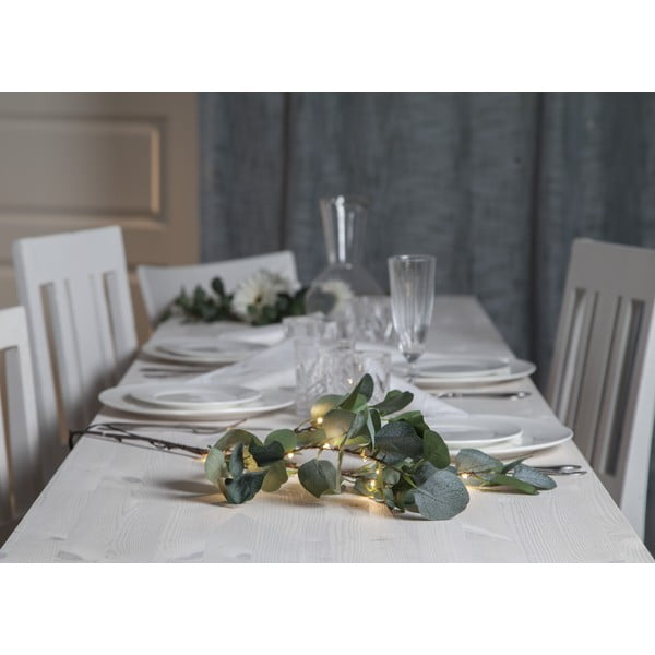 Decorazione luminosa a LED verde, lunghezza 90 cm Eucalyptus - Star Trading-image-3