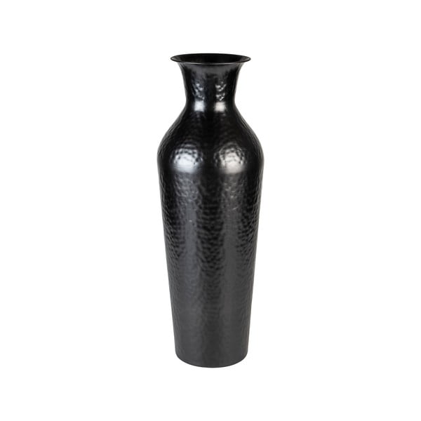 Vaso alto in acciaio nero (altezza 56 cm) Dunja - White Label