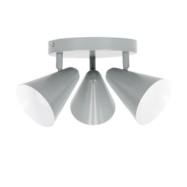 Lampada da soffitto blu con paralume in metallo 34x34 cm Amor - Candellux Lighting-image-1