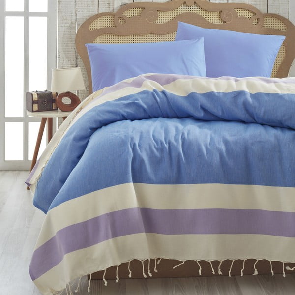 Copriletto Buldan Blue, 200x235 cm - Mijolnir