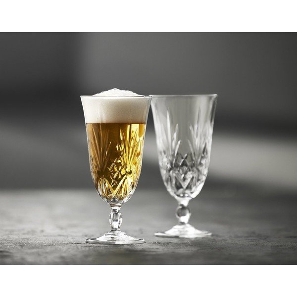 Set di bicchieri da birra 4 pz 400 ml Melodia – Lyngby Glas-image-2
