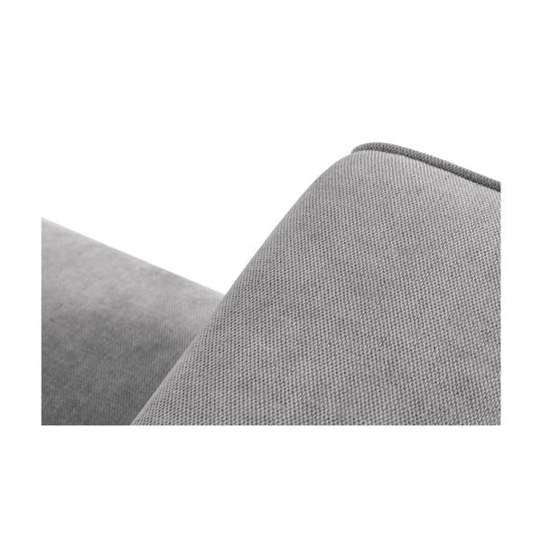 Divano angolare grigio chiaro (variabile) Esther - Milo Casa-image-4