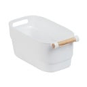 Organizzatore da bagno bianco Maniglia, lunghezza 14,5 cm - Wenko