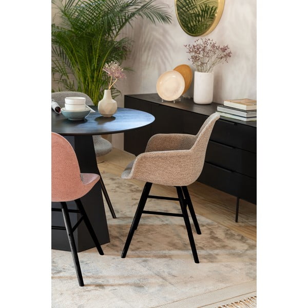 Sedia da pranzo rosa Albert Kuip – Zuiver-image-1