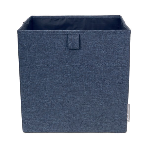 Scatola portaoggetti blu Cube - Bigso Box of Sweden