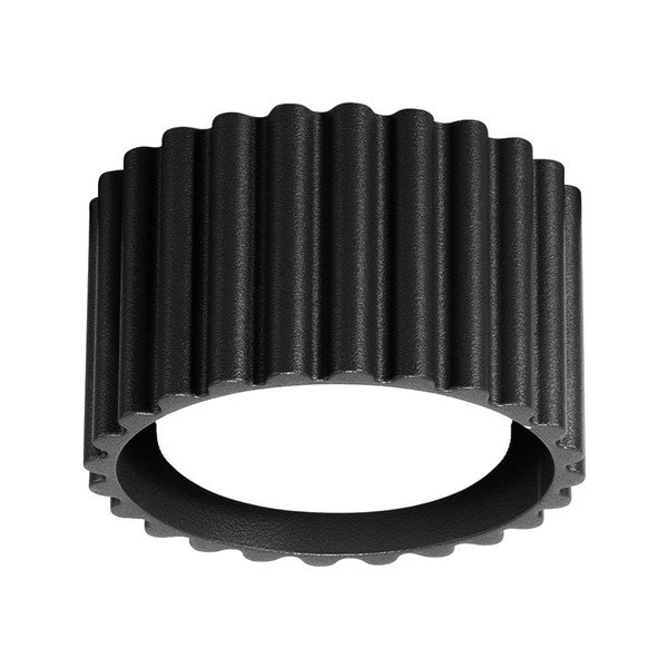 Faretto nero in metallo ø 10 cm Zora – Sollux
