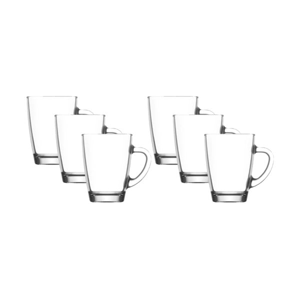 Set di 6 bicchieri in vetro da 300 ml - Hermia