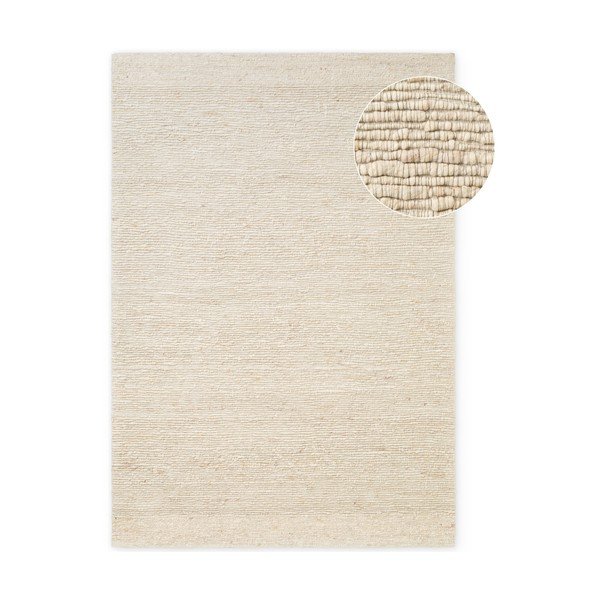 Tappeto color crema in lana tessuto a mano 200x290 cm Bexley Woolwich – Ted Baker