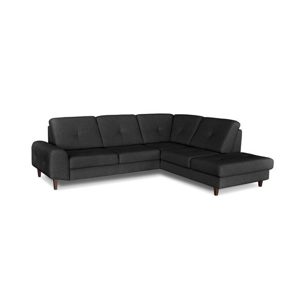 Šedá rohová rozkládací pohovka Windsor & Co. Sofas Beta, pravý roh-image-2