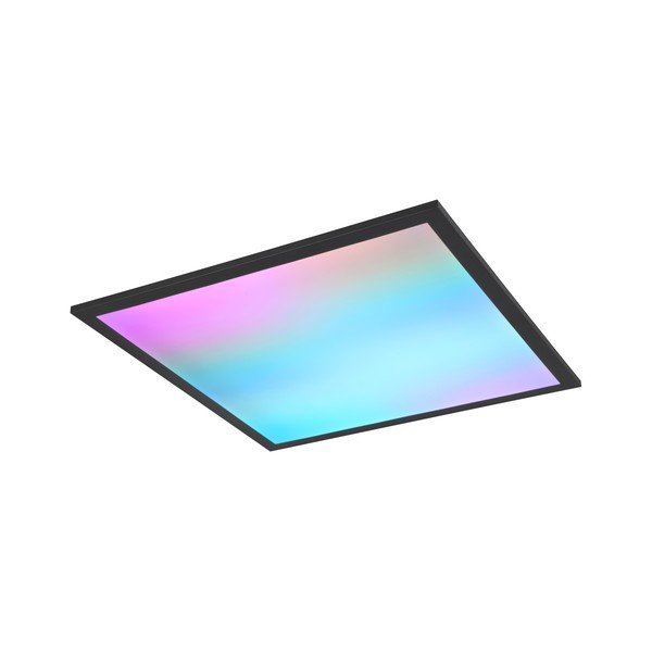 Plafoniera LED nera 44,5x44,5 cm Beta - Reality-image-1