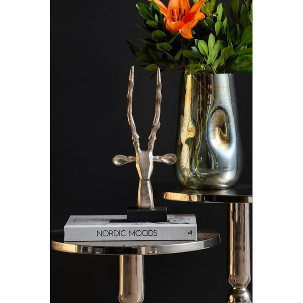 Statua in metallo (altezza 34 cm) Reindeer Head - PT LIVING-image-1