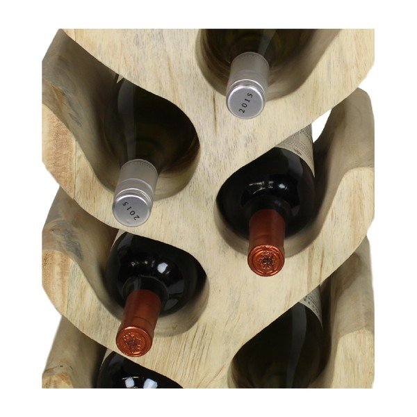 Portabottiglie in legno esotico per 6 bottiglie - HSM collection-image-3