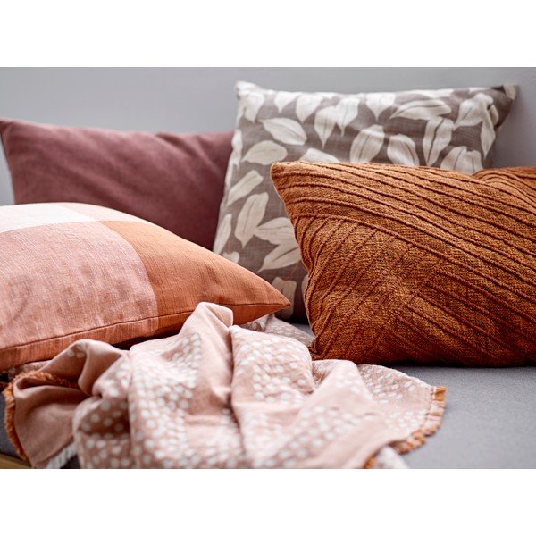 Cuscino in cotone marrone Benjamin, 50 x 50 cm Benjamina - Södahl-image-1