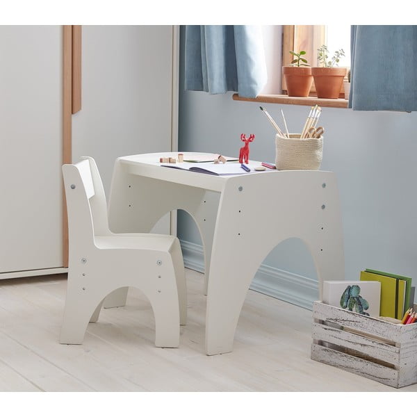 Sedia bianca per bambini Klips - Pinio-image-1