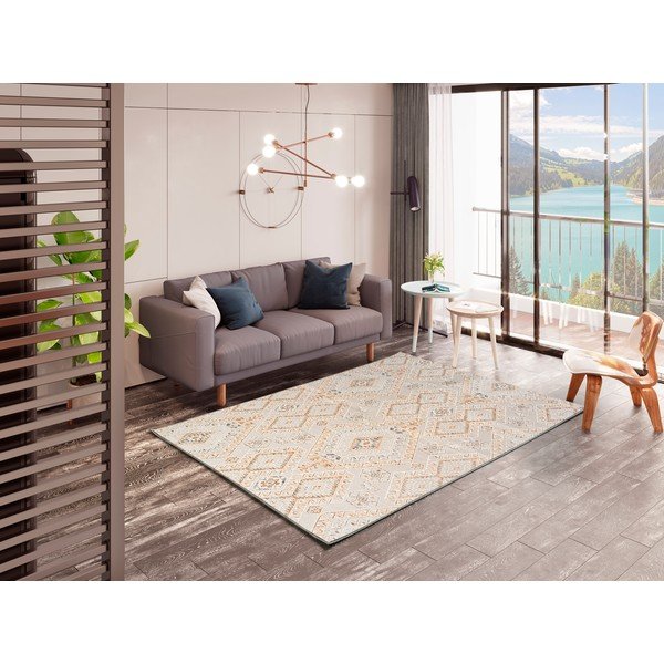 Tappeto crema 95x140 cm Arlette - Universal-image-1