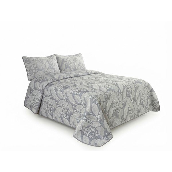Copriletto grigio 220x240 cm Biana – My House