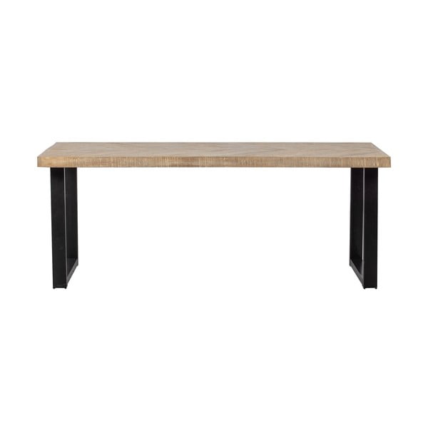 Tavolo da pranzo con piano in legno di mango , 180 x 90 cm Tablo - WOOOD