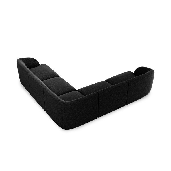 Divano angolare antracite Miley - Micadoni Home-image-3